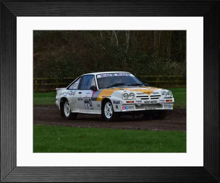 Framed Print : CM30 2196 Simon Powell, Opel Manta 400 Framed Print : CM30 2196 Simon Powell, Opel Manta 400