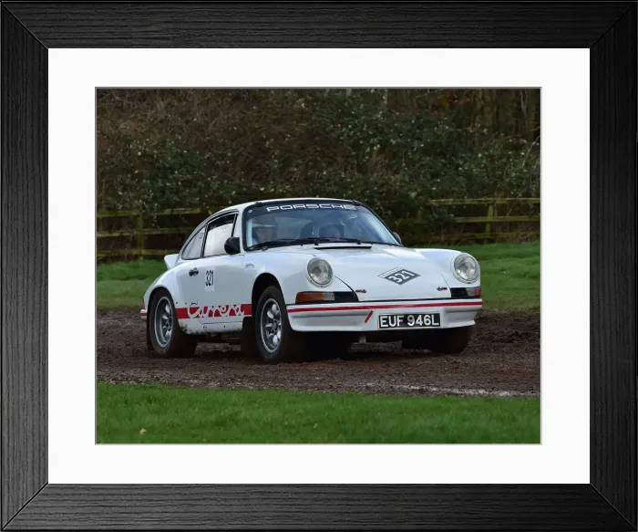 Framed Print : CM30 2203 John Midgley, Porsche 911 RSR Framed Print : CM30 2203 John Midgley, Porsche 911 RSR