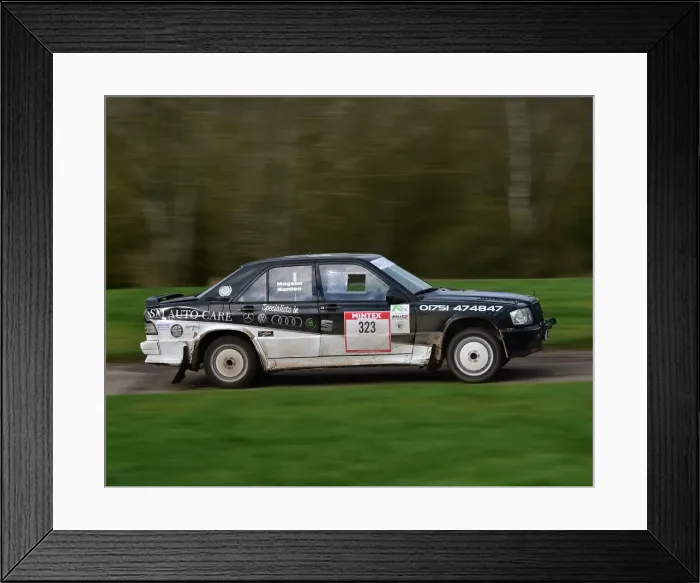 Framed Print : CM30 2267 Steve Magson, Mercedes-Benz 190E Framed Print : CM30 2267 Steve Magson, Mercedes-Benz 190E