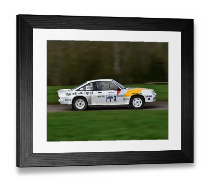 Framed Print : CM30 2270 Simon Powell, Opel Manta 400