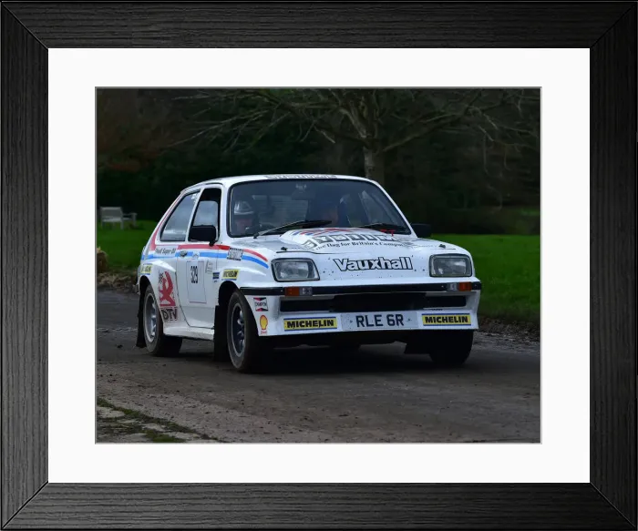 Framed Print : CM30 2299 Ben Jemison, Vauxhall Chevette HSR Framed Print : CM30 2299 Ben Jemison, Vauxhall Chevette HSR