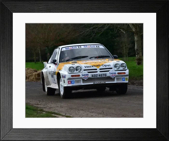 Framed Print : CM30 2309 Simon Powell, Opel Manta 400 Framed Print : CM30 2309 Simon Powell, Opel Manta 400