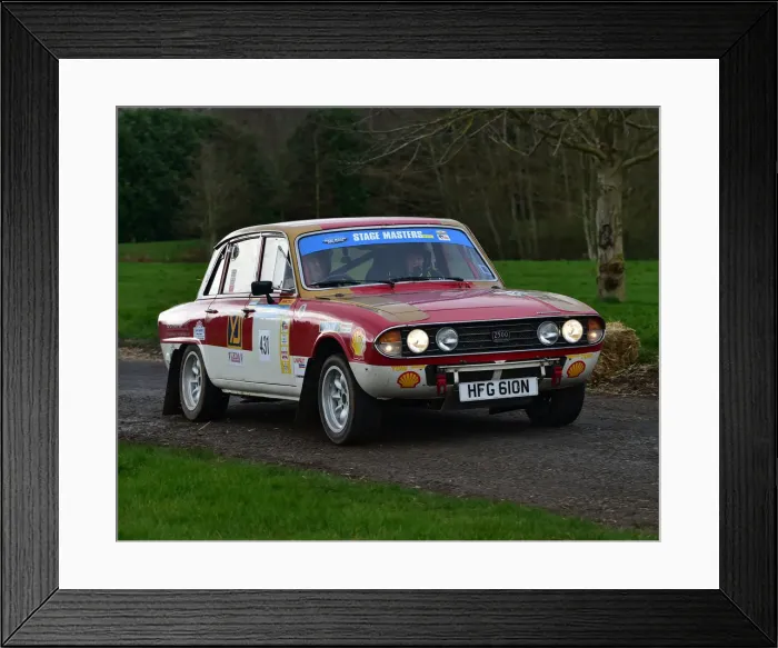 Framed Print : CM30 2329 Lee Sellars, Triumph 2500 Pi Framed Print : CM30 2329 Lee Sellars, Triumph 2500 Pi