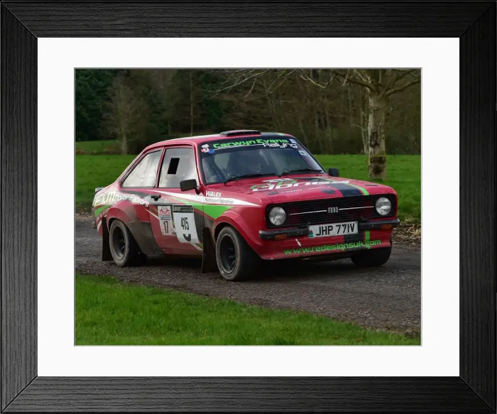 Framed Print : CM30 2350 Gavin Crozier, Ford Escort Mk2 Framed Print : CM30 2350 Gavin Crozier, Ford Escort Mk2
