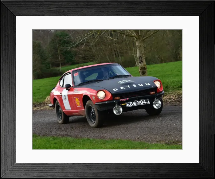 Framed Print : CM30 2353 Nicholas Gill, Datsun 240Z Framed Print : CM30 2353 Nicholas Gill, Datsun 240Z