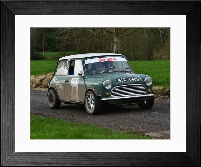 Framed Print : CM30 2361 Andrew Crawley, Mini Cooper S Framed Print : CM30 2361 Andrew Crawley, Mini Cooper S