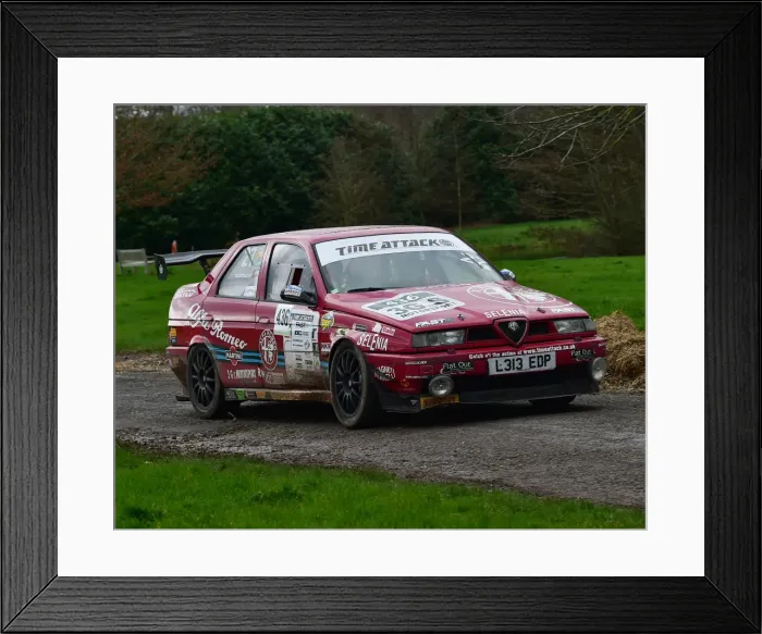 Framed Print : CM30 2378 Alfa Romeo 155, Antonio Giovinazzo Framed Print : CM30 2378 Alfa Romeo 155, Antonio Giovinazzo