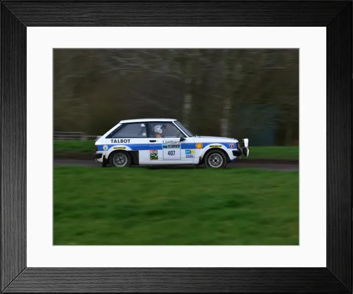 Framed Print : CM30 2432 John Taylor, Talbot Sunbeam Lotus Framed Print : CM30 2432 John Taylor, Talbot Sunbeam Lotus
