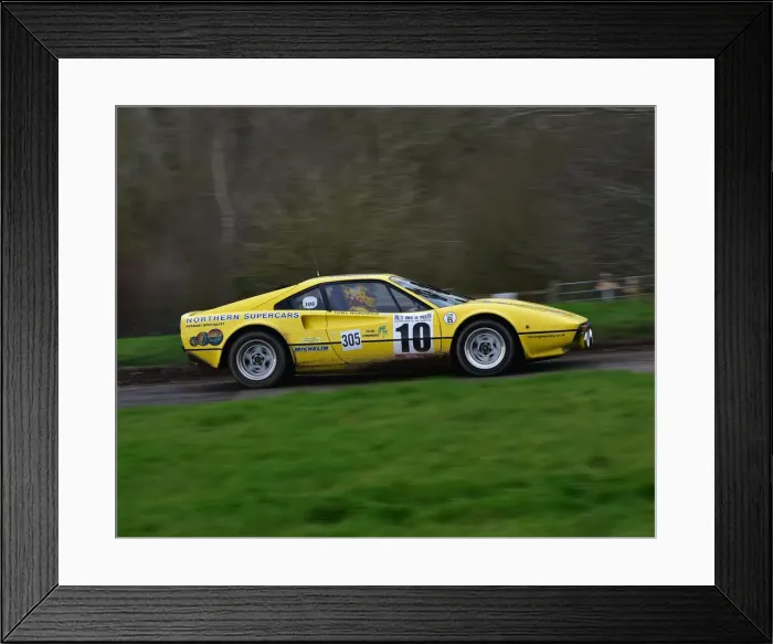 Framed Print : CM30 2456 Tony Worswick, Ferrari 308 GTB Framed Print : CM30 2456 Tony Worswick, Ferrari 308 GTB