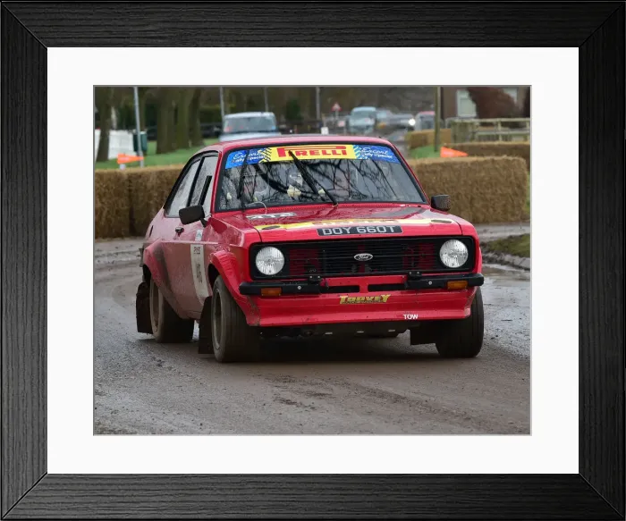 Framed Print : CM30 2468 Kalvin Green, Ford Escort Mk2 Framed Print : CM30 2468 Kalvin Green, Ford Escort Mk2