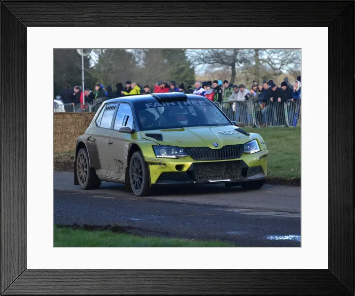 Framed Print : CM30 2643 Paul Wedgbury, Skodaru Fabia Framed Print : CM30 2643 Paul Wedgbury, Skodaru Fabia