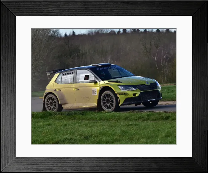 Framed Print : CM30 2746 Paul Wedgbury, Skodaru Fabia