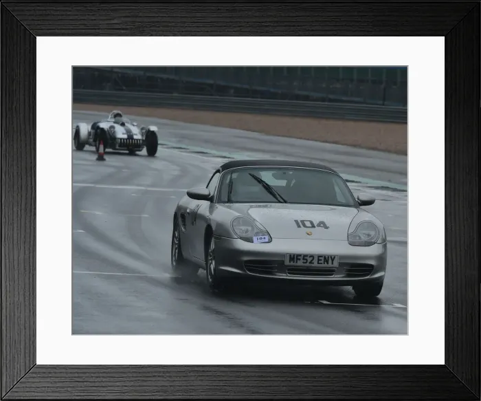 Framed Print : CM30 1246 Chris Hudson, Porsche Boxster