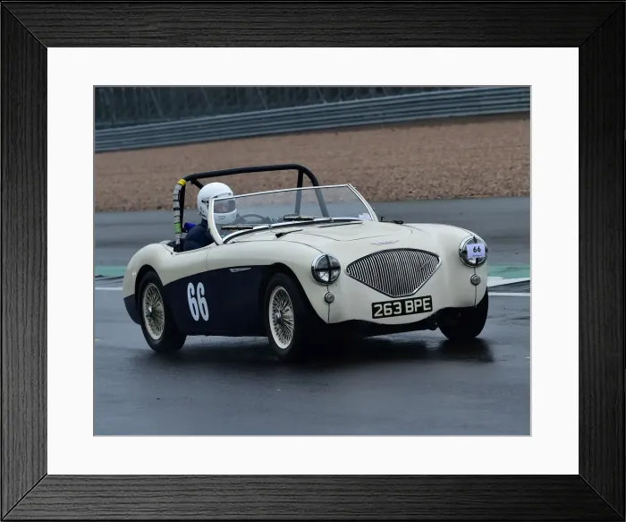 Framed Print : CM30 1151 Matthew Collings, Austin Healey 100M Framed Print : CM30 1151 Matthew Collings, Austin Healey 100M