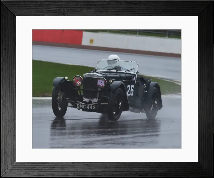 Framed Print : CM30 1465 Phillip Tillyard, Frazer Nash TT replica Framed Print : CM30 1465 Phillip Tillyard, Frazer Nash TT replica