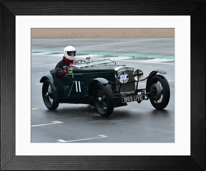 Framed Print : CM30 1067 Jim Bayliss, Frazer Nash TT replica Framed Print : CM30 1067 Jim Bayliss, Frazer Nash TT replica