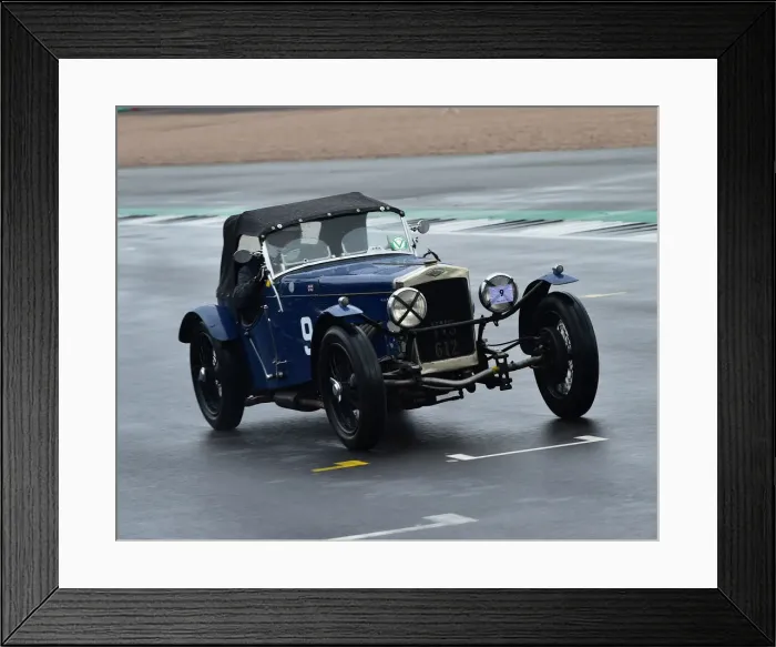 Framed Print : CM30 1061 Paul Baker, Frazer Nash Sports Framed Print : CM30 1061 Paul Baker, Frazer Nash Sports