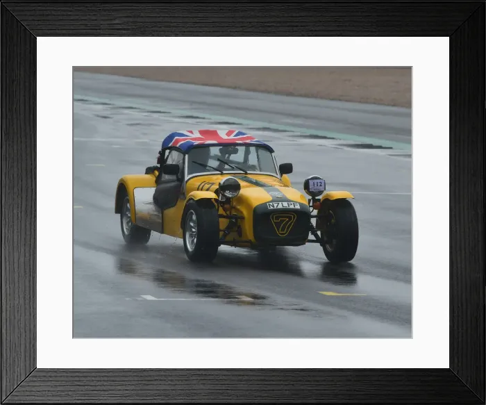Framed Print : CM30 1261 Nic Carlton-Smith, Caterham 7 Framed Print : CM30 1261 Nic Carlton-Smith, Caterham 7