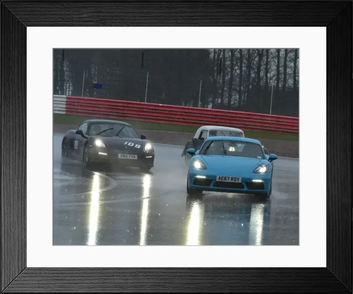 Framed Print : CM30 1574 Craig McWilliam, Porsche Cayman S