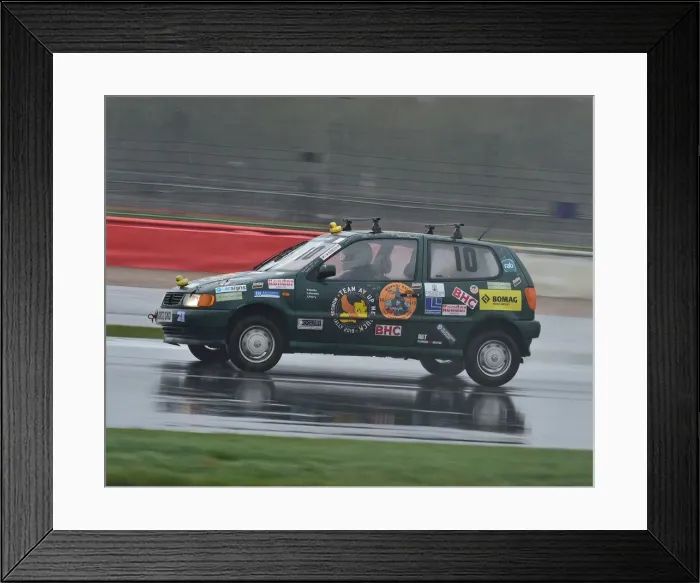 Framed Print : CM30 1568 Peter Batty, Volkswagen Polo Framed Print : CM30 1568 Peter Batty, Volkswagen Polo