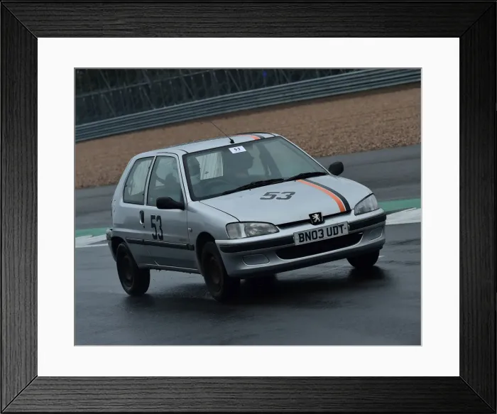 Framed Print : CM30 1133 James Painter, Peugeot 106 Framed Print : CM30 1133 James Painter, Peugeot 106