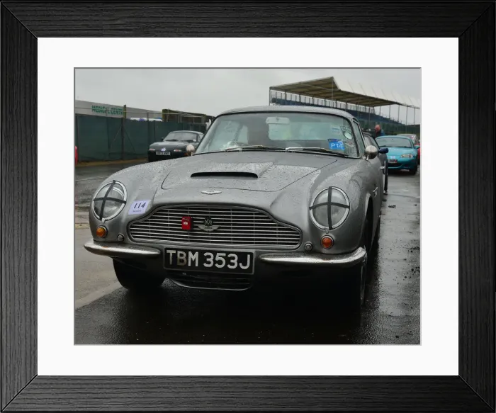 Framed Print : CJ8 2487 Edward Bradley, Aston Martin DB6 Framed Print : CJ8 2487 Edward Bradley, Aston Martin DB6