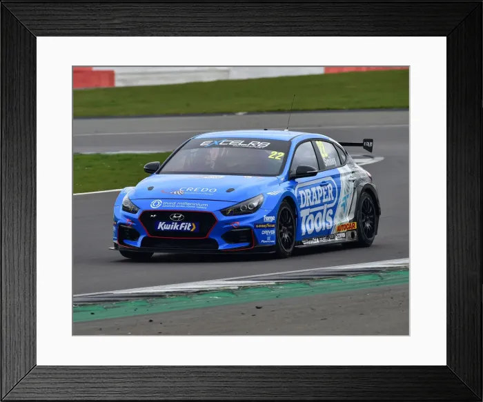 Framed Print : CM30 3349 Chris Smiley, Hyundai i30N Framed Print : CM30 3349 Chris Smiley, Hyundai i30N