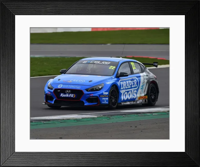 Framed Print : CM30 3331 Chris Smiley, Hyundai i30N Framed Print : CM30 3331 Chris Smiley, Hyundai i30N