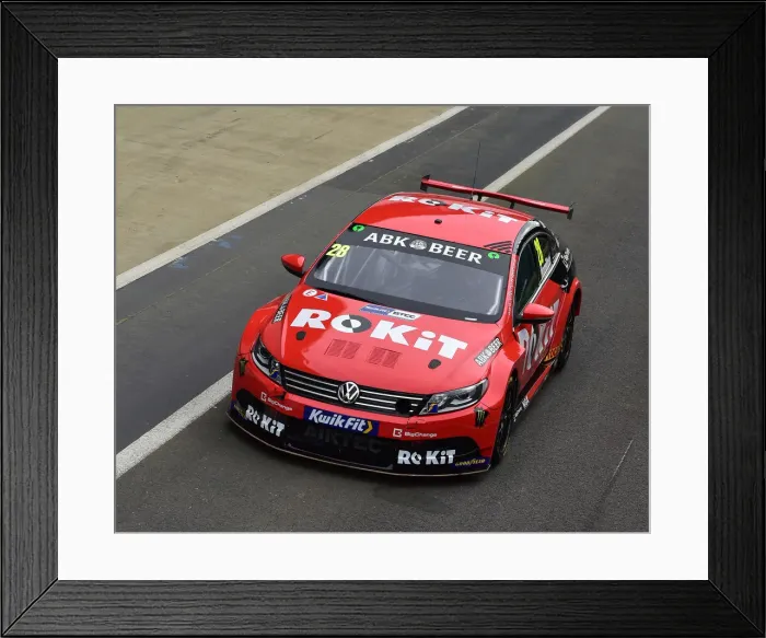 Framed Print : CM30 3592 Nicolas Hamilton, Volkswagen CC Framed Print : CM30 3592 Nicolas Hamilton, Volkswagen CC