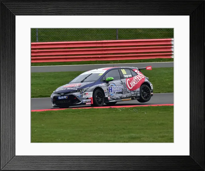 Framed Print : CM30 3306 Tom Ingram, Toyota Corolla Framed Print : CM30 3306 Tom Ingram, Toyota Corolla