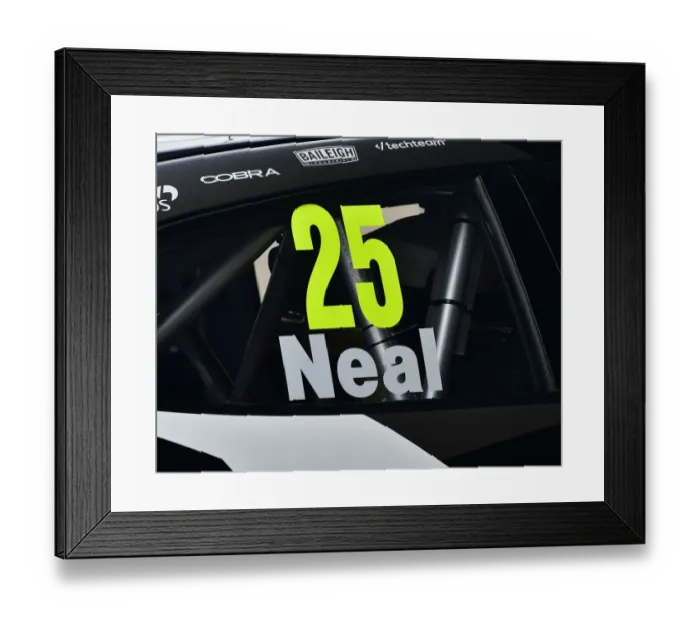 Framed Print : CM30 2932 Matt Neal, Honda Civic Type R Framed Print : CM30 2932 Matt Neal, Honda Civic Type R