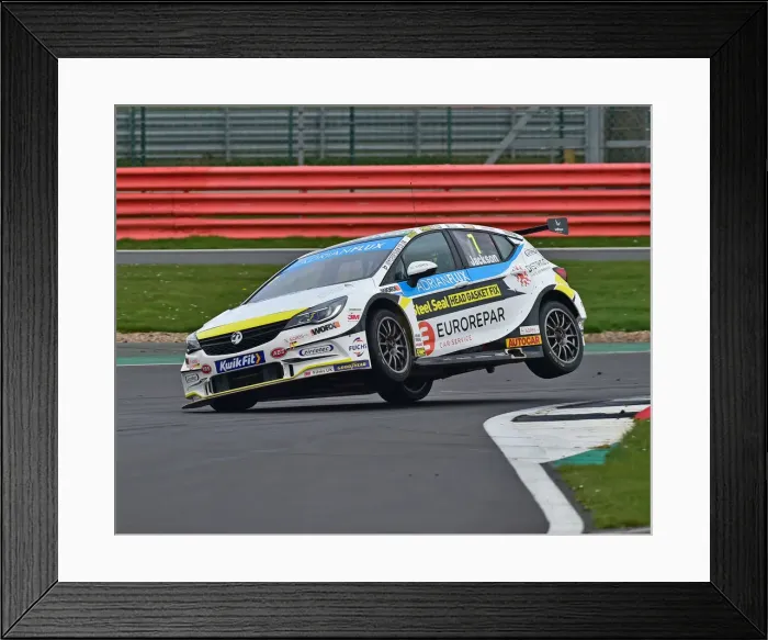 Framed Print : CM30 3497 Mat Jackson, Vauxhall Astra