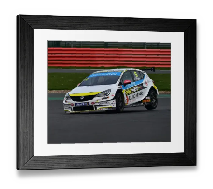 Framed Print : CM30 3431 Jason Plato, Vauxhall Astra Framed Print : CM30 3431 Jason Plato, Vauxhall Astra