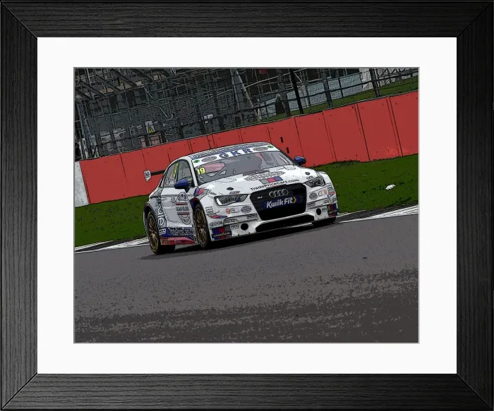 Framed Print : CM30 3584 Bobby Thompson, Audi S3 Framed Print : CM30 3584 Bobby Thompson, Audi S3