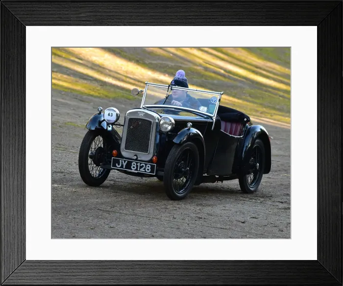 Framed Print : CM30 0986 Richard Lance, Austin Nippy Framed Print : CM30 0986 Richard Lance, Austin Nippy