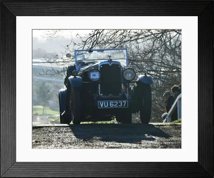Framed Print : CM30 0898 Charles Armitage, Alvis TJ 12-60 Sports