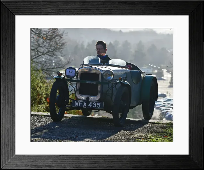 Framed Print : CM30 0892 Robert Gibson, Austin 2 Seater Sports Framed Print : CM30 0892 Robert Gibson, Austin 2 Seater Sports
