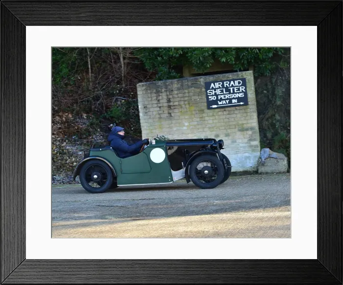 Framed Print : CM30 0731 Peter Myles, Austin 7 Sports Special Framed Print : CM30 0731 Peter Myles, Austin 7 Sports Special