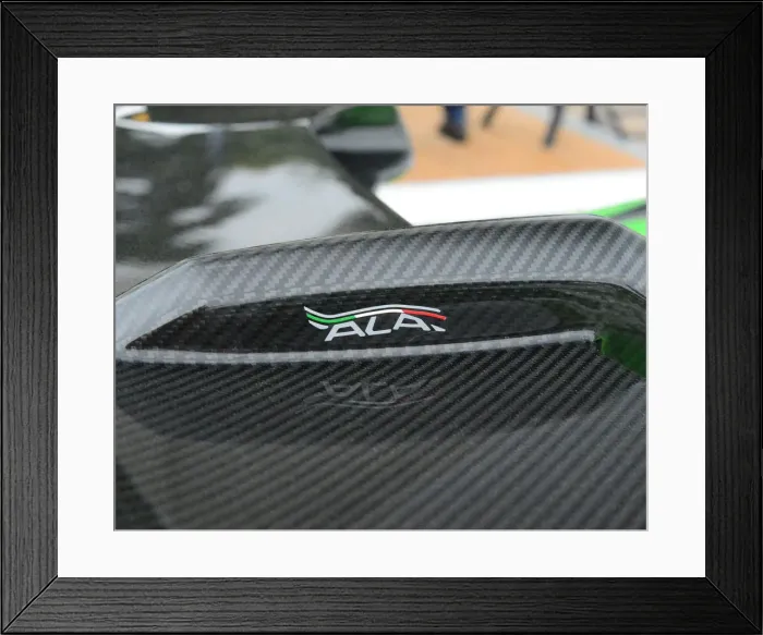 Framed Print : CJ8 3818 Lamborghini Aventador SVJ