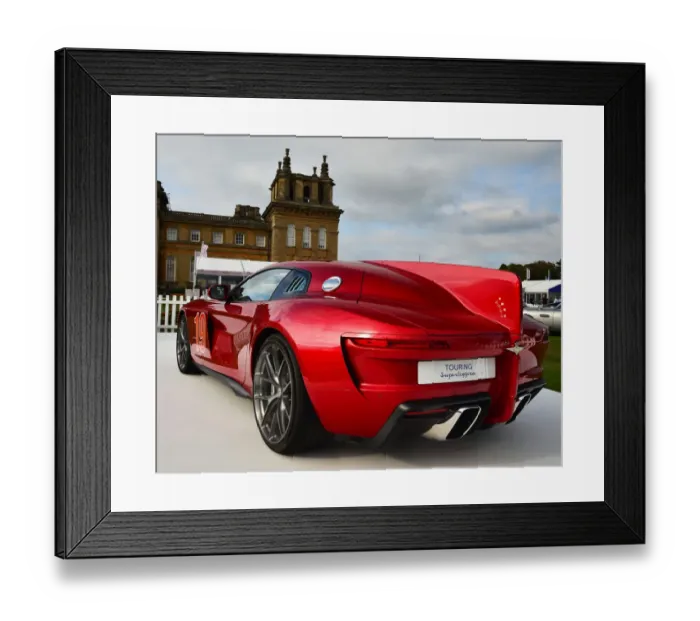 Framed Print : CJ8 3813 Touring AERO Framed Print : CJ8 3813 Touring AERO