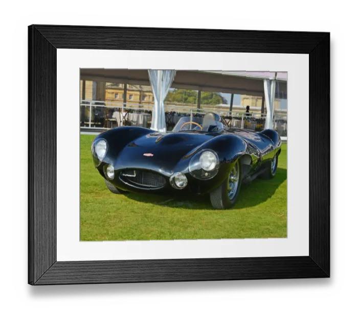 Framed Print : CJ8 3675 Jaguar D-Type