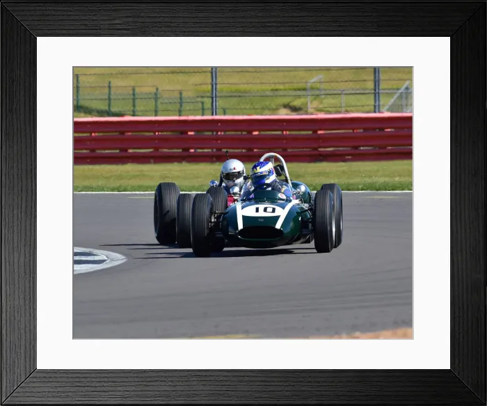 Framed Print : CM30 5876 Will Nuthall, Cooper T53, Barry Cannell, Brabham BT11A Framed Print : CM30 5876 Will Nuthall, Cooper T53, Barry Cannell, Brabham BT11A