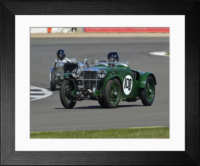 Framed Print : CJ84288 Nick Haywood-Cook, MG Midget J2 Framed Print : CJ84288 Nick Haywood-Cook, MG Midget J2