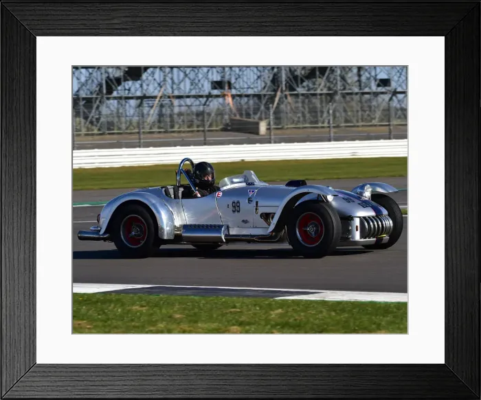 Framed Print : CM30 6288 Christopher Keen, Kurtis 500S