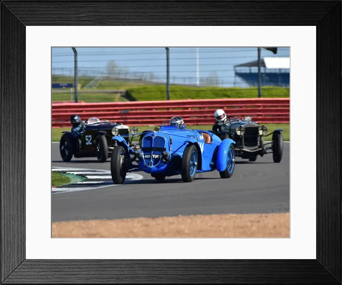 Framed Print : CM30 6128 Callum Lockie, Delahaye 135MS