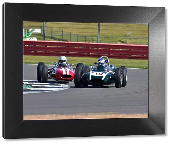 CM30 5896 Will Nuthall, Cooper T53, Barry Cannell, Brabham BT11A
