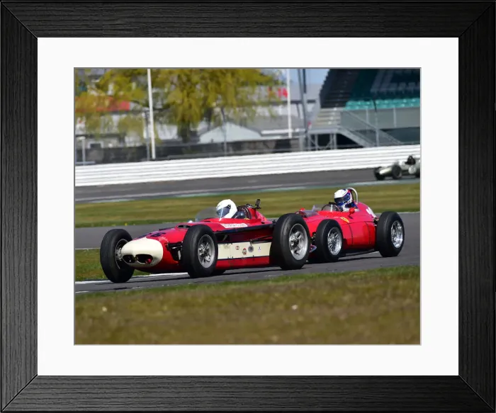 Framed Print : CM30 5714 Frederick Harper, Kurtis Indy-Roadster, Richard Wilson, Ferrari 246 F1 Framed Print : CM30 5714 Frederick Harper, Kurtis Indy-Roadster, Richard Wilson, Ferrari 246 F1