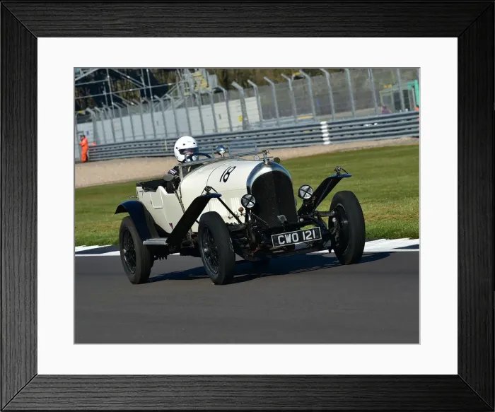 Framed Print : CM30 5185 Vivian Bush, Bentley 3 litre Framed Print : CM30 5185 Vivian Bush, Bentley 3 litre