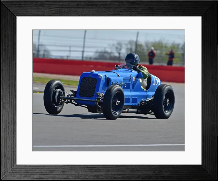 Framed Print : CM30 5310 Julian Grimwade, Frazer Nash single seater