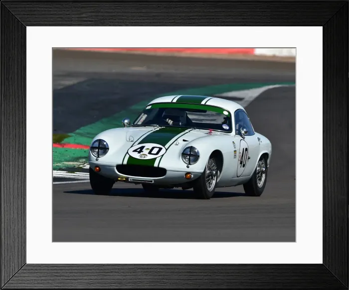Framed Print : CM30 5515 Barry Dye, Lotus Elite Framed Print : CM30 5515 Barry Dye, Lotus Elite